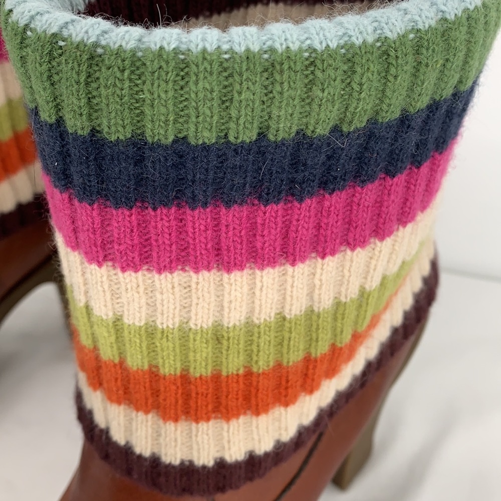 Vintage Coach Sock Boots. Sz9 - Picture 5 of 11